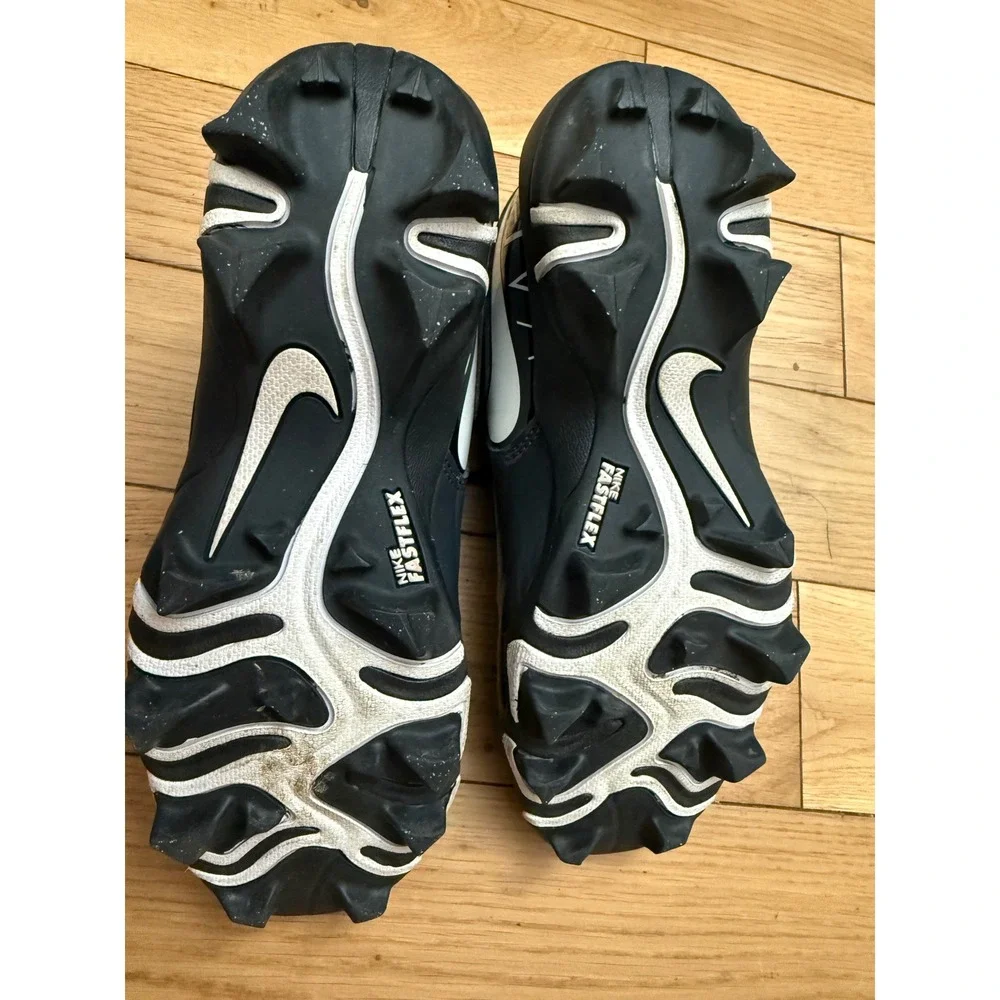 Nike Vapor Ultrafly 4 Keystone Kids Baseball Cleats Blk-Grey DQ5111-001 Size 3Y